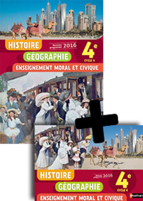 Manuel Histoire 4eme Nathan En Ligne Histoire-Géographie-EMC 4e - Manuel numérique élève - 3133091193041 |  Éditions Nathan